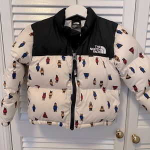 Toddler 18-24 Nuptse North Face Jacket Teddy Bears